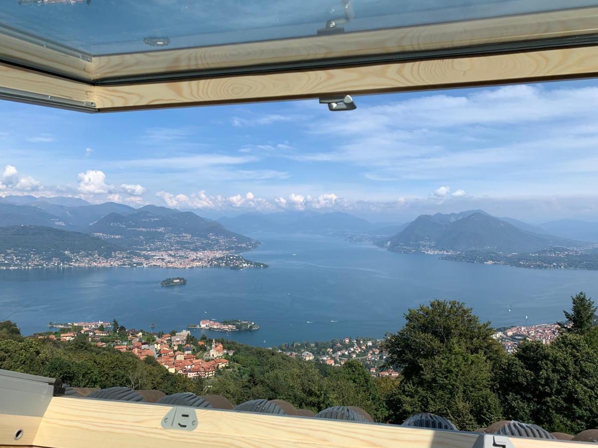 Private Luxury & Silence Retreat With Spectacular View Over The Maggiore Frühstückspension Stresa