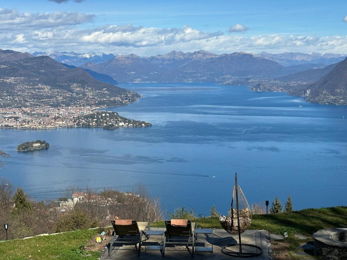 Frühstückspension Private Luxury & Silence Retreat With Spectacular View Over The Maggiore Stresa
