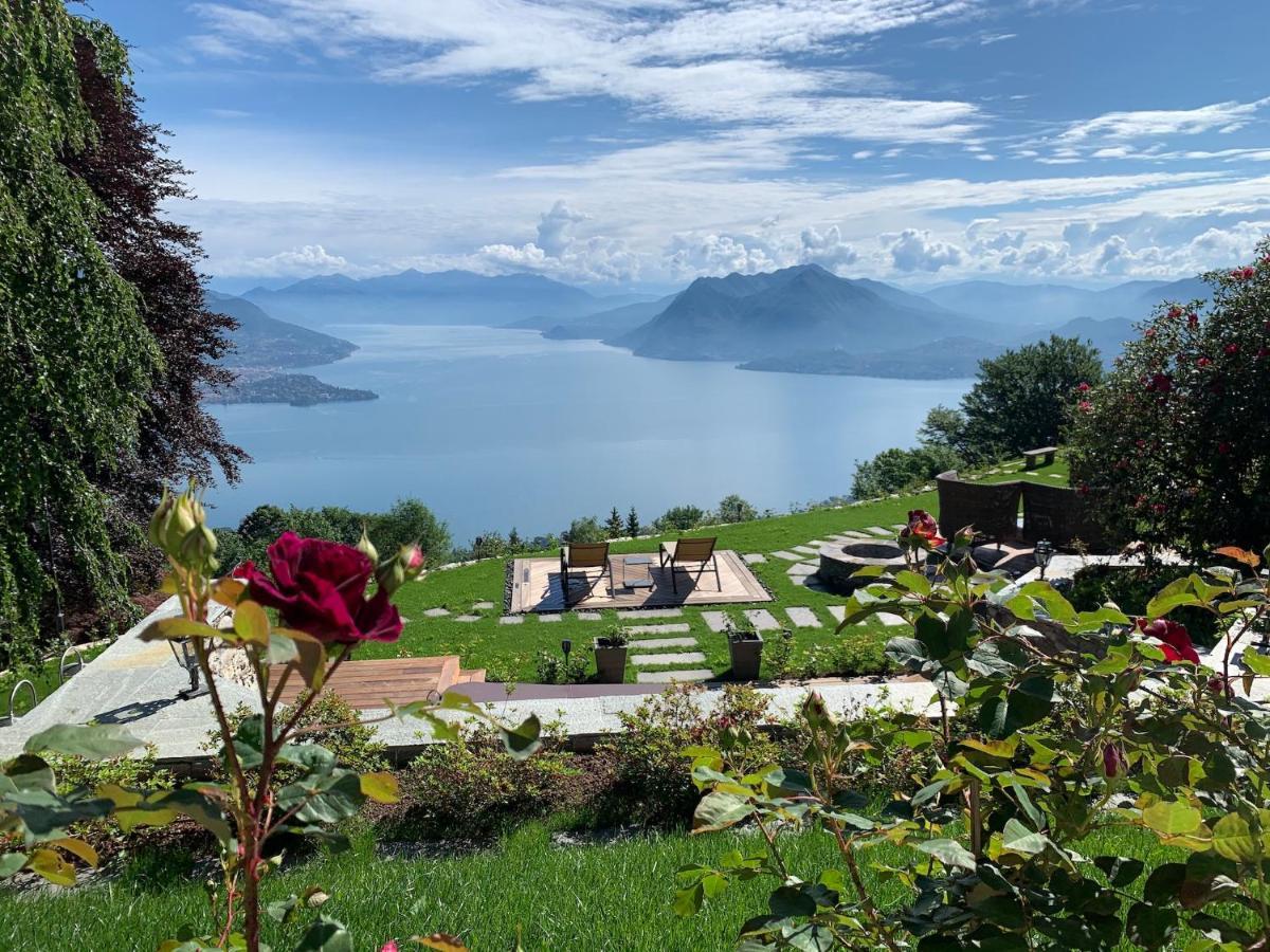 Frühstückspension Private Luxury & Silence Retreat With Spectacular View Over The Maggiore Stresa