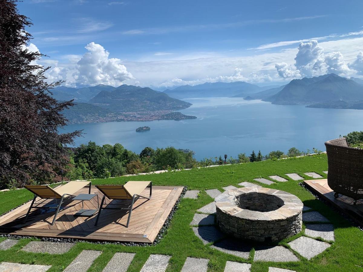 Bed & Breakfast Private Luxury & Silence Retreat With Spectacular View Over The Maggiore Stresa