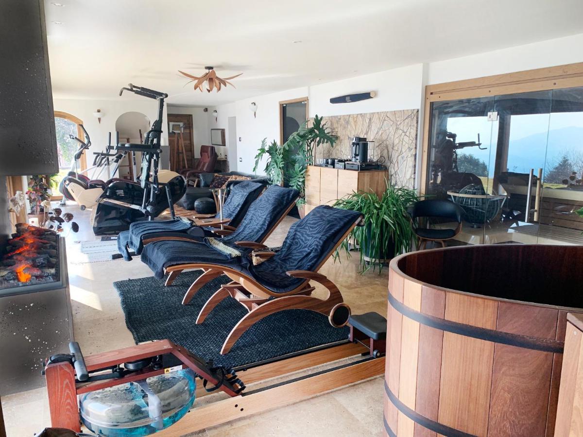Bed & Breakfast Private Luxury & Silence Retreat With Spectacular View Over The Maggiore *