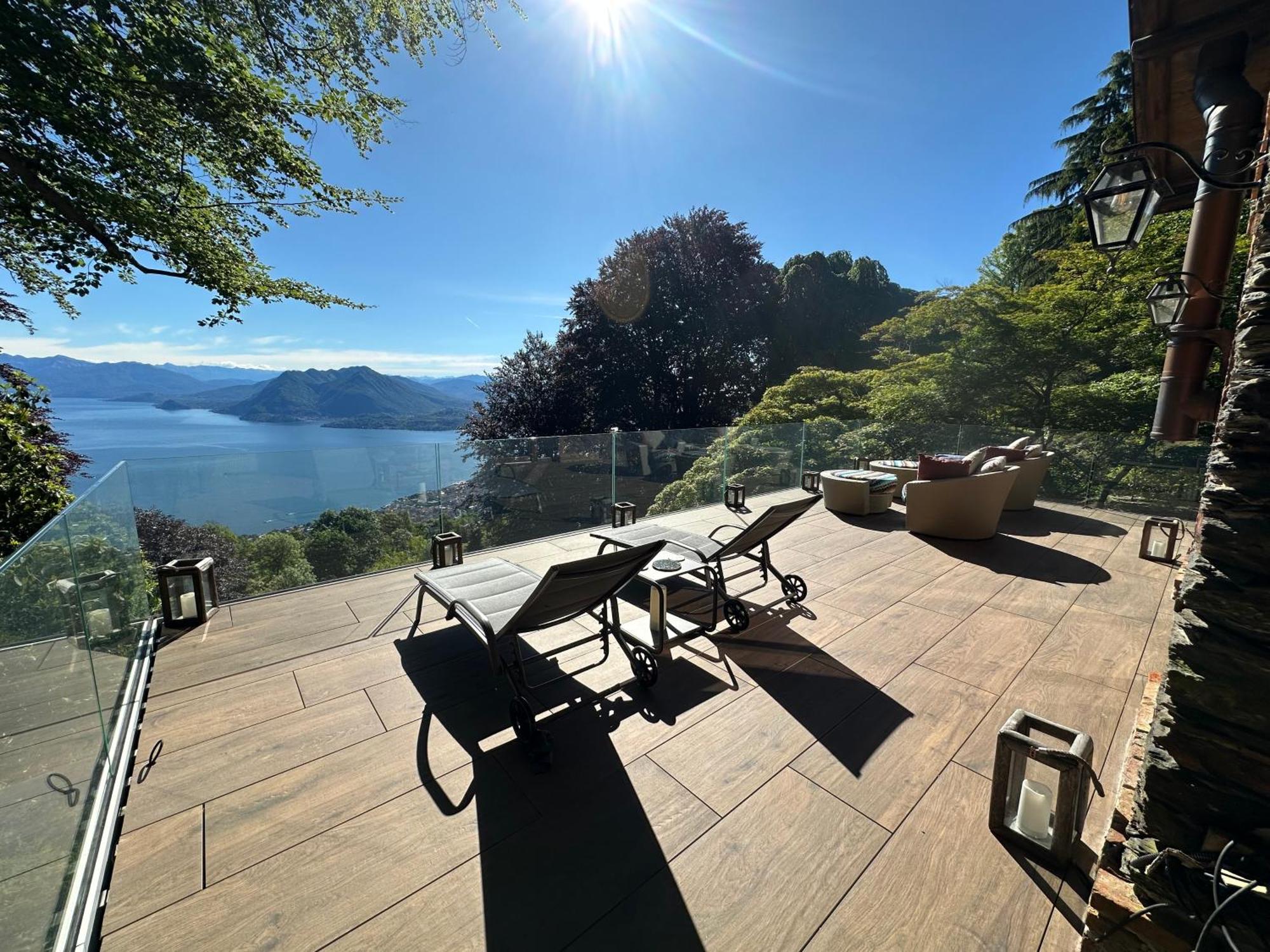 Private Luxury & Silence Retreat With Spectacular View Over The Maggiore Stresa